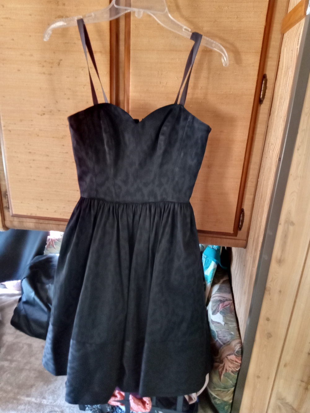 NWOT • BETSY JOHNSON Black Leopard Print Dress • Size 2